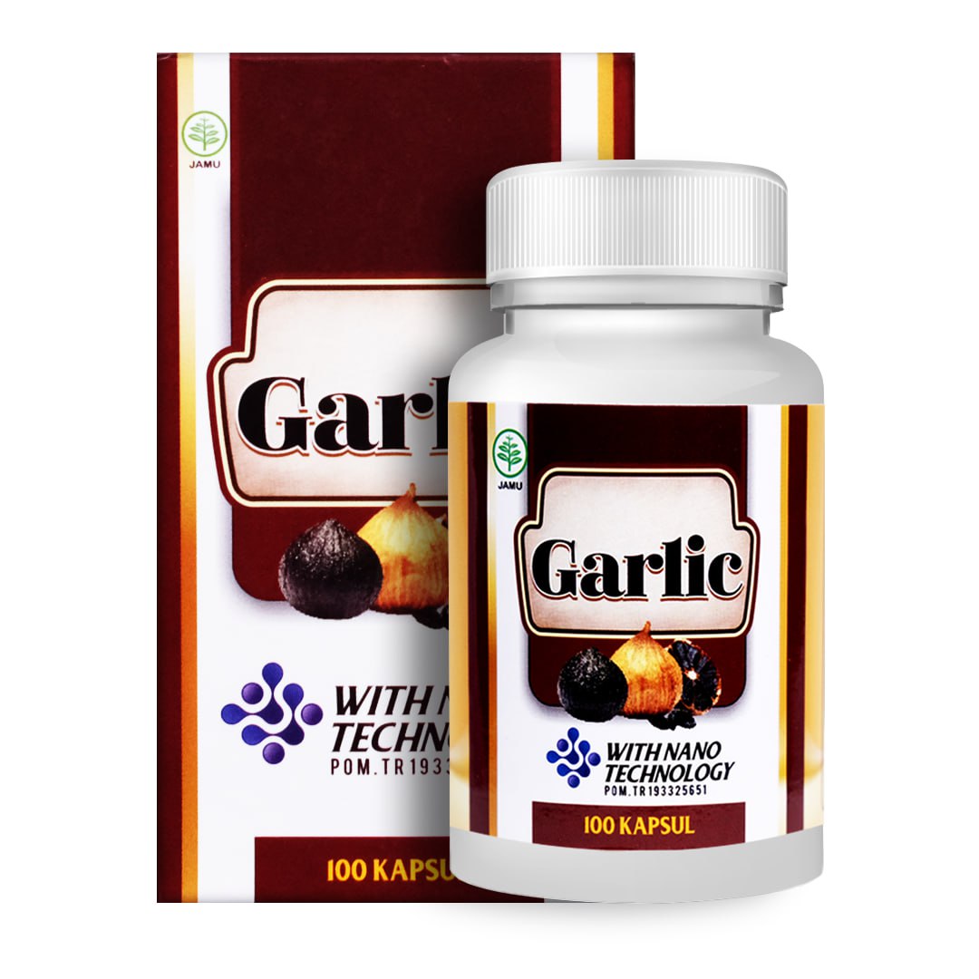 Garlic Herbal Kesehatan Ekstrak Bawang Isi 100 Kapsul 2