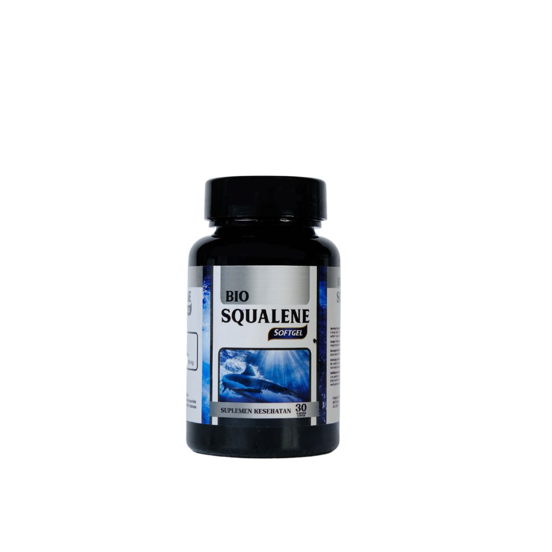 Bio Squalene Softgel Dari Ekstrak Minyak Hati Ikan Hiu Suplemen  Pria Wanita 4